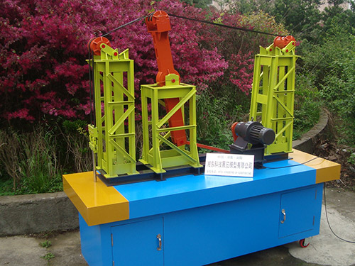 搖擺式雙井式抽油機